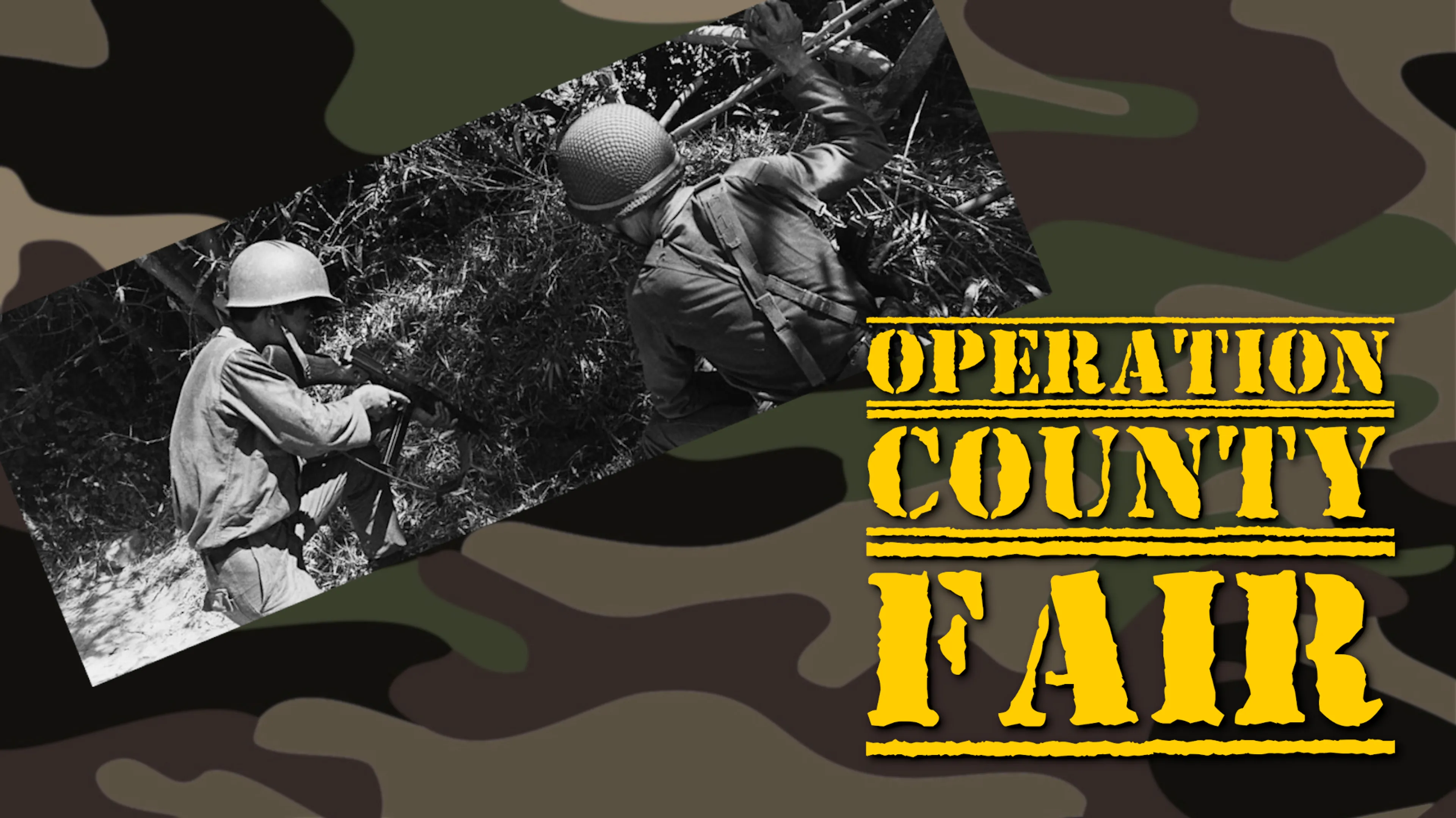 Operation County Fair poster